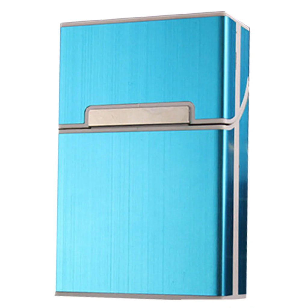 Portable Slim Aluminum Cigarette Case