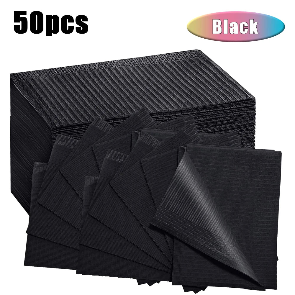 100/50/5pcs Disposable Waterproof Tattoo Clean Pad Wipes Dental