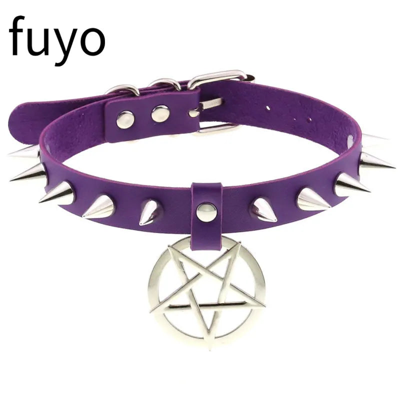 Punk Cat Ear Choker Collar