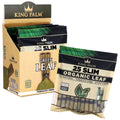 4CT DISPLAY - King Palm Hand Rolled Leaf - 25pc / Slim
