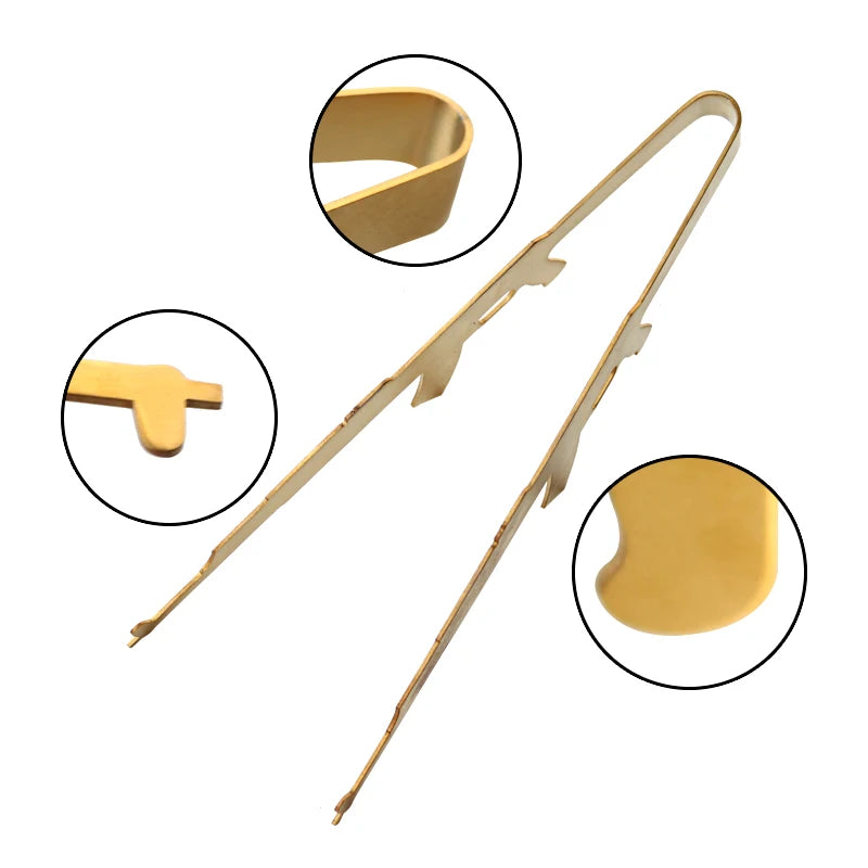 1PC Hookah Clip Narguile New Design Charcoal Tweezers Pliers Chicha Shiaha Metal Accessories