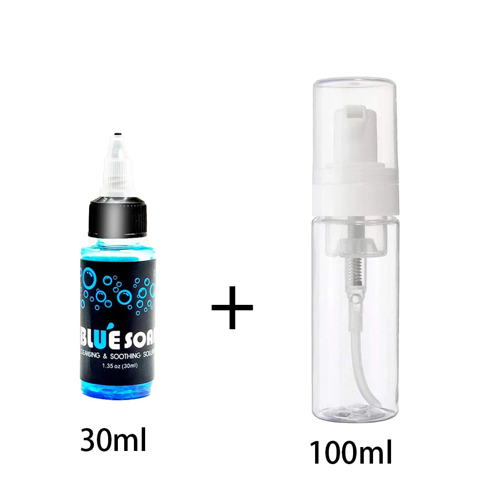 KVM Tattoo Blue Soap