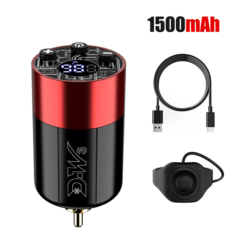 Wireless Tattoo Battery