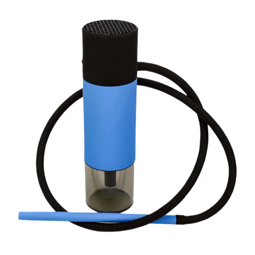 Acrylic 25cm Smoking Pipe Hookah Set with Ceramic Tobacco Grass Bowl Cigarette Holder Portable Shisha Pipa kit Gadgets for men