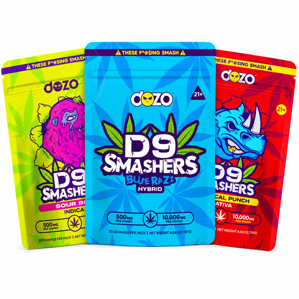DOZO D9 Smashers Gummies (20ct)