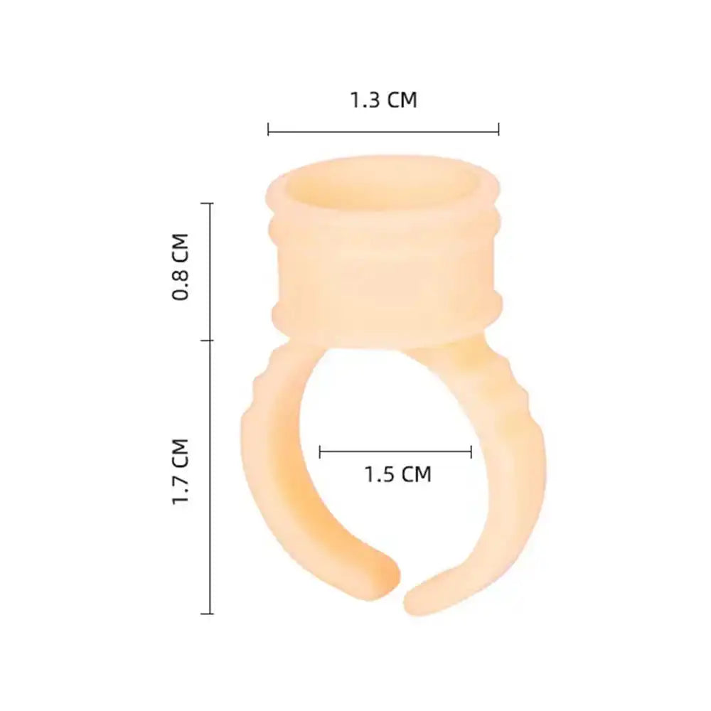 1000/500/100PCS Tattoo Ink Ring Cups Silicone Tattoo Ink Holder Pigment Container for Microblading Eyebrow Pigment Tattoo Supply