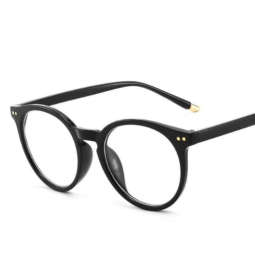 Oversized Round Blue-Light Glasses