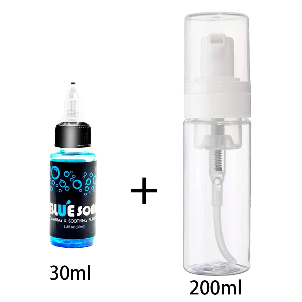 KVM Tattoo Blue Soap