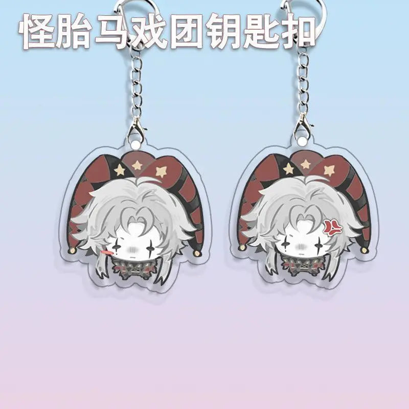 Anime "The Freak Circus Pierrot Key Chain"