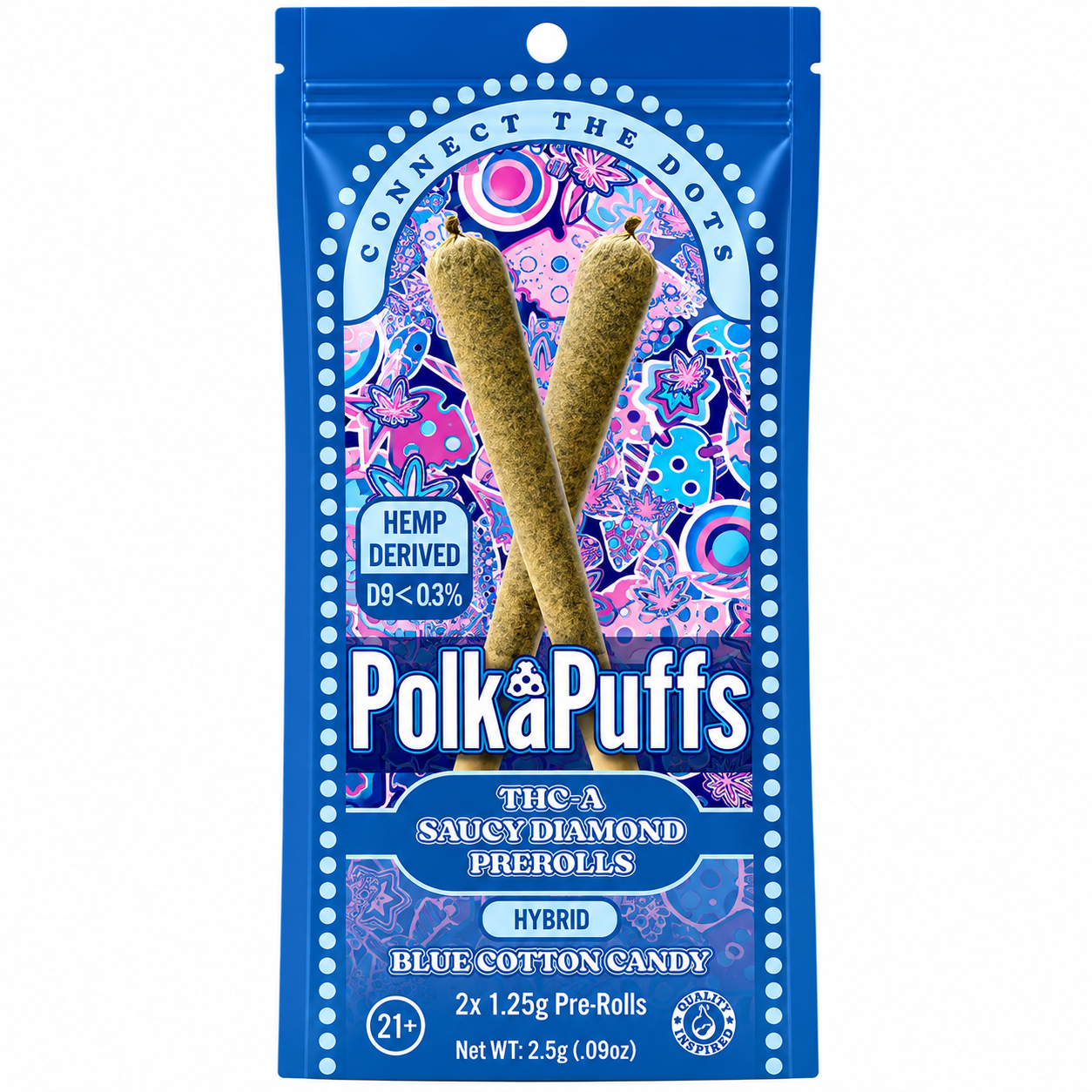 PolkaPuffs 1.25g THCA Pre-Rolls