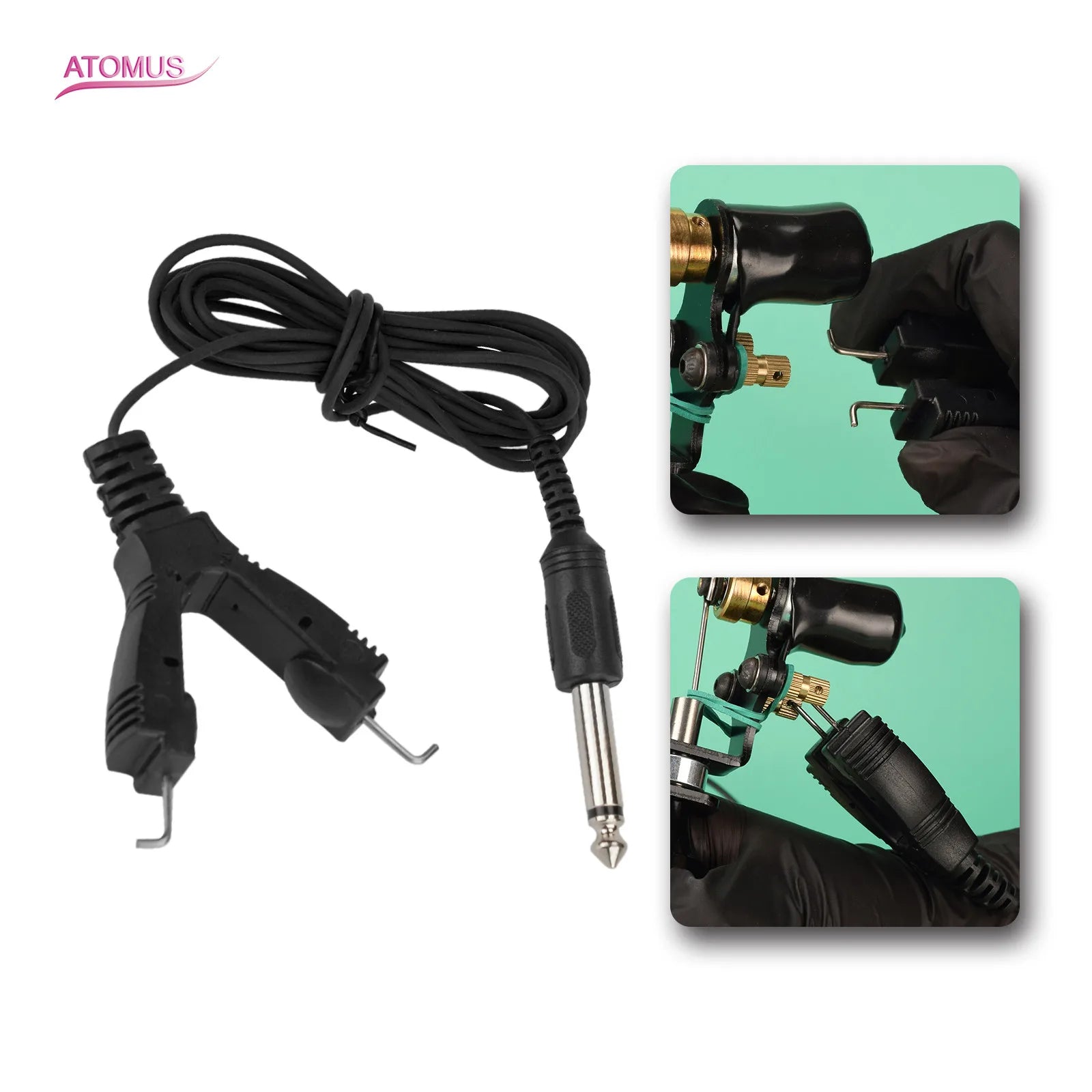 Tattoo Accessories Clip Cord Soft Adapter Tattoo Power Supply Cabo Para Maquina For Machine Tattoo Kabel Clipcord Tool