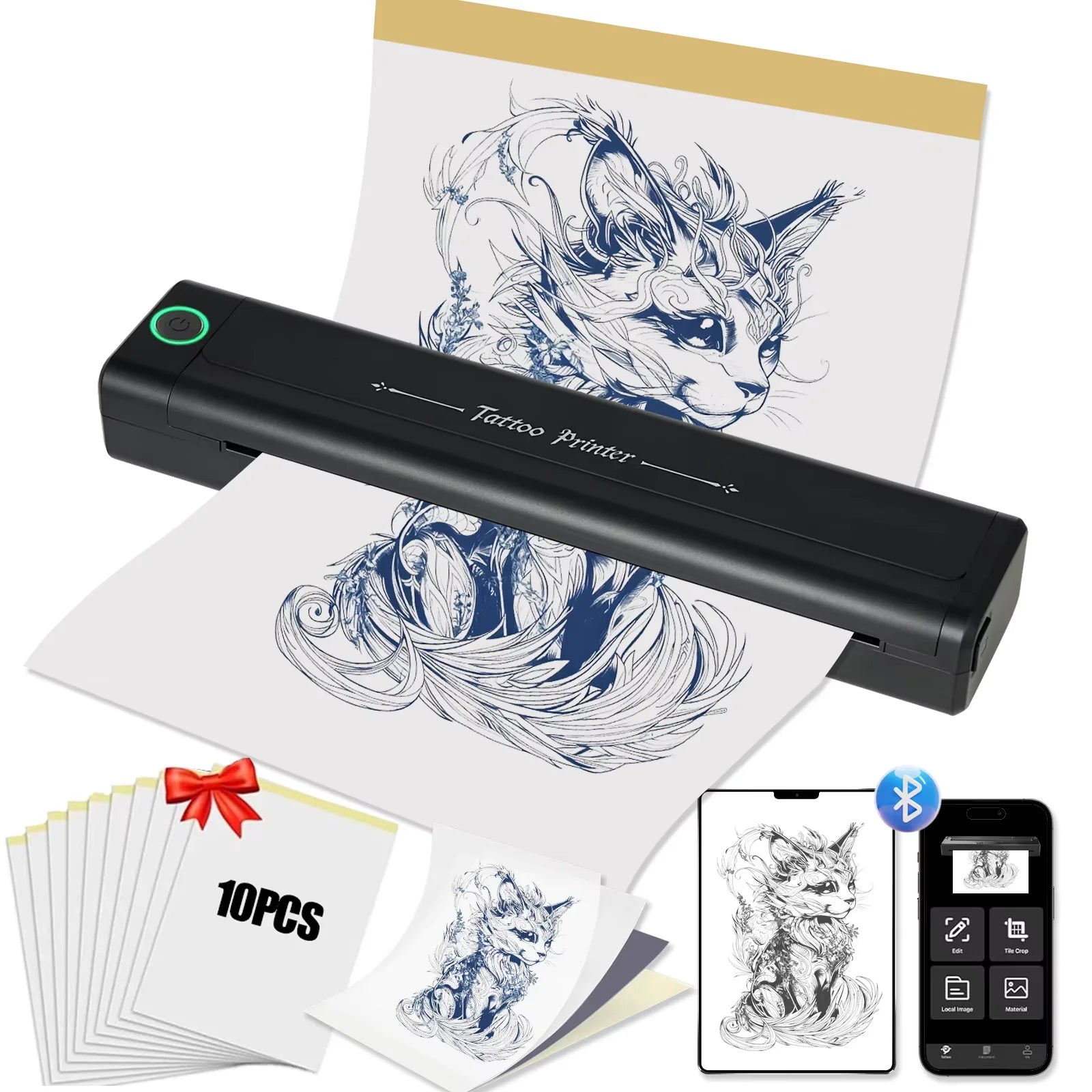 Wireless/Bluetooth Tattoo Printer
