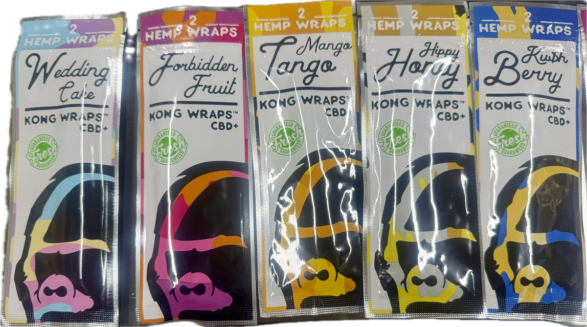 Kong Hemp Wraps CBD+ | 9-Pack Variety Sampler