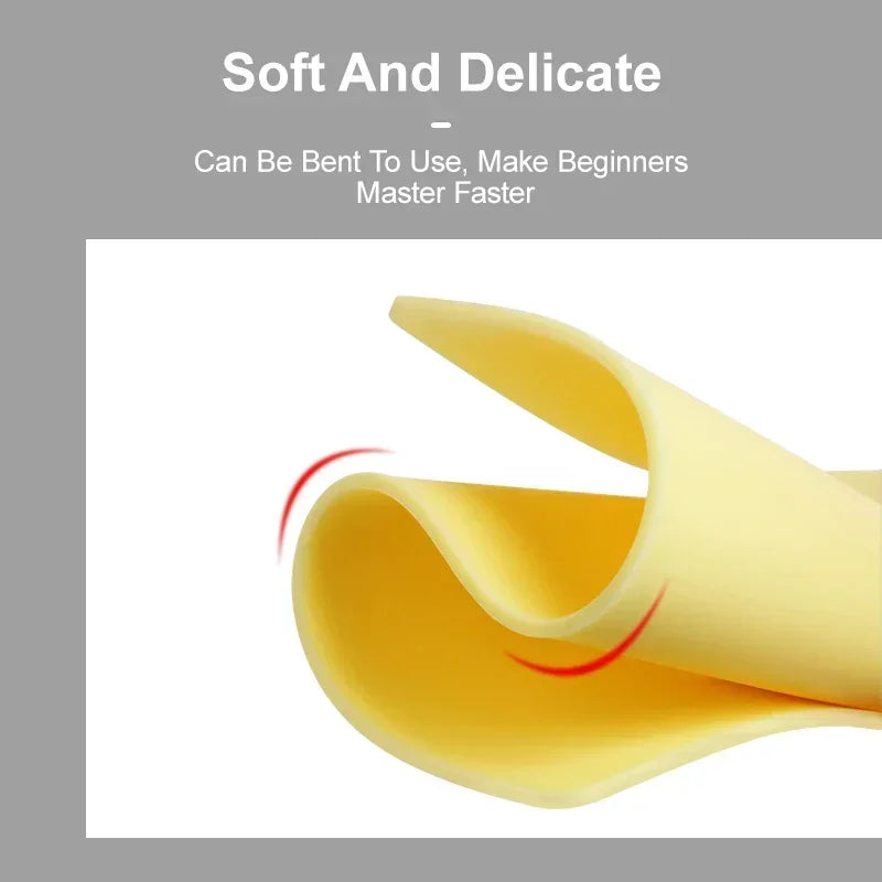 3MM A4 Size Tattoo Practice Skin Double Sides Silicone Microblading Eyebrow Permanent Makeup Practice Skin Tattoo Supplies