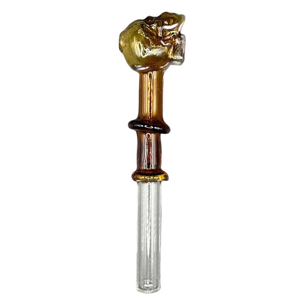 Oil Burner Skull (4 Inch) “Yellow”