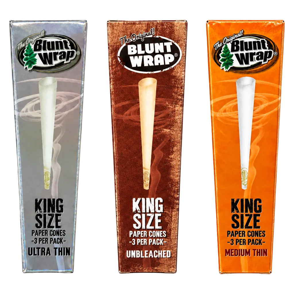 Blunt Wrap Paper Cones (3ct)