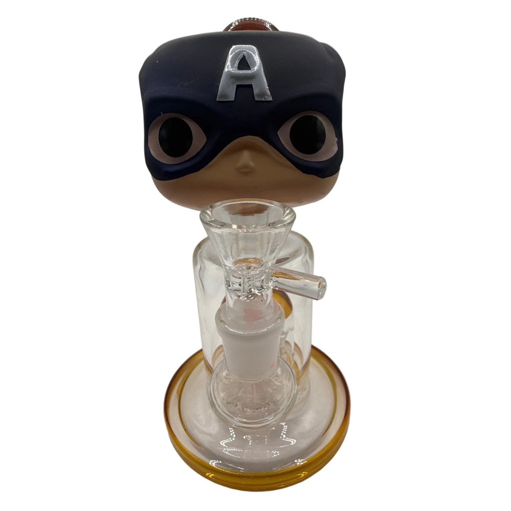 Lieutenant America - Glass Bubbler ￼