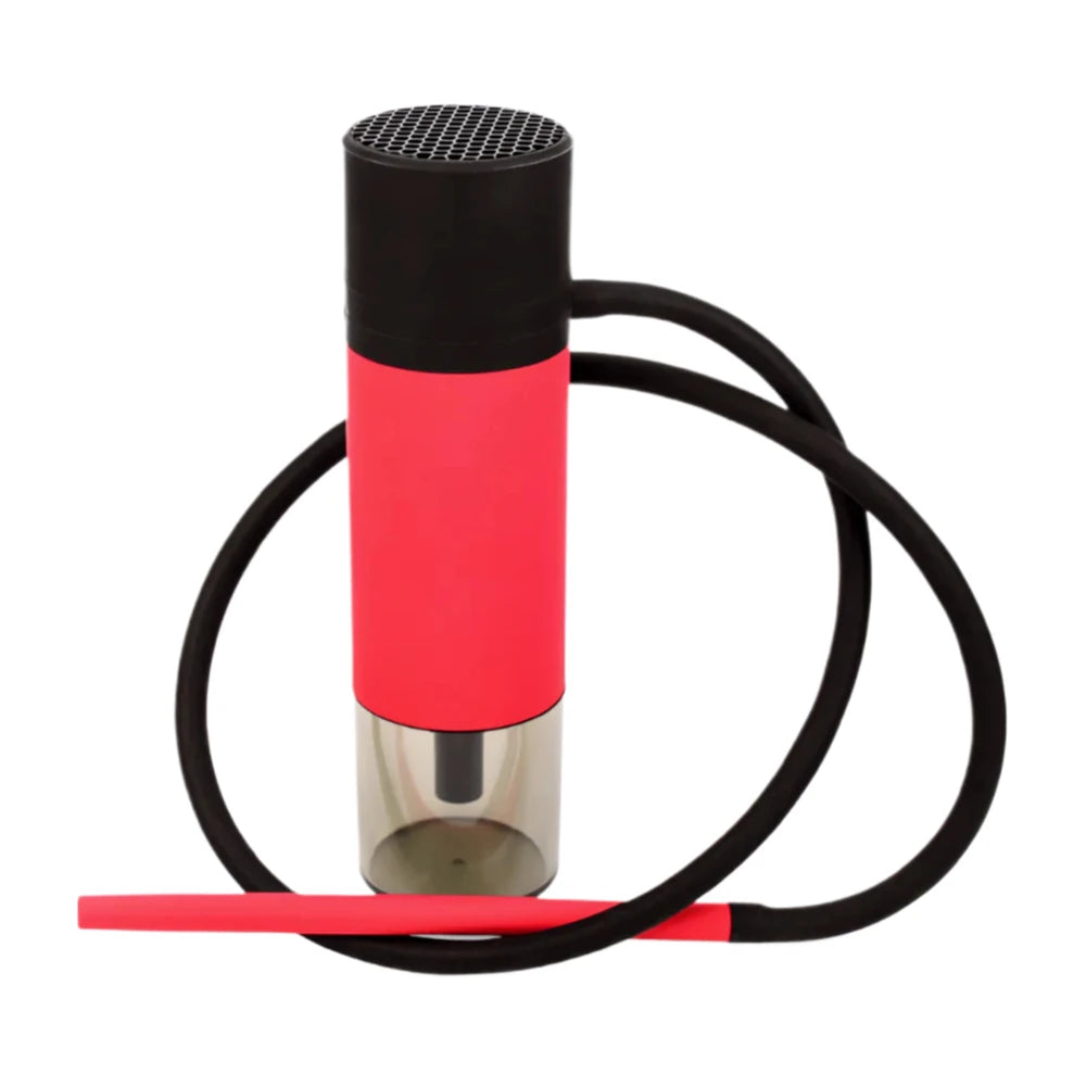 Acrylic 25cm Smoking Pipe Hookah Set with Ceramic Tobacco Grass Bowl Cigarette Holder Portable Shisha Pipa kit Gadgets for men