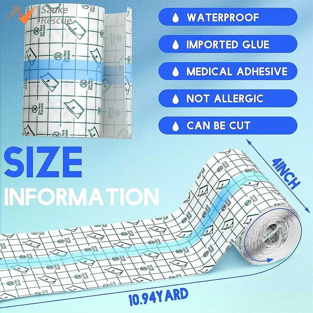 5M Tattoo Aftercare Waterproof Bandages Tattoo Cover Up Tape Tattoo