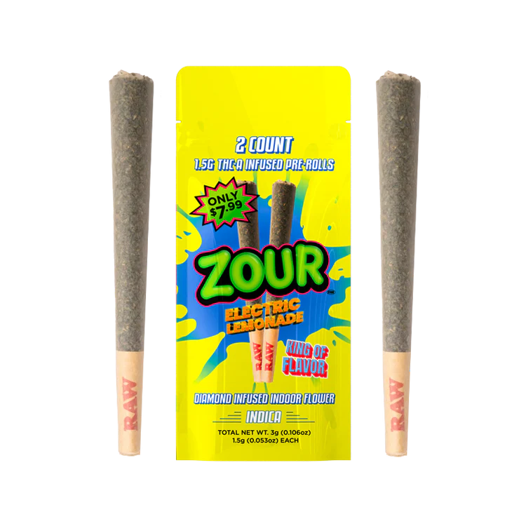 Zour Stash 2pk 1.5g Pre-Rolls