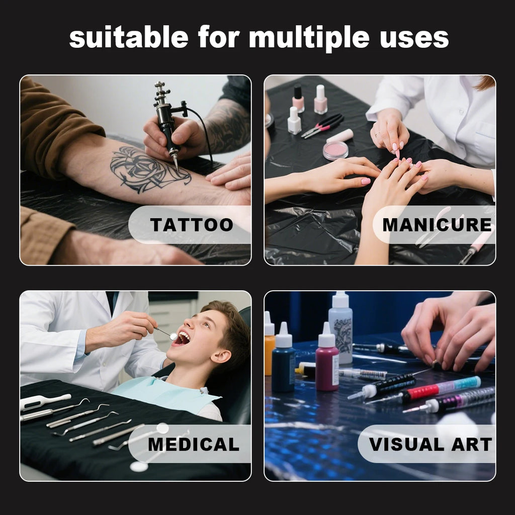 10 Pcs Two-color Tattoo Bed Chair