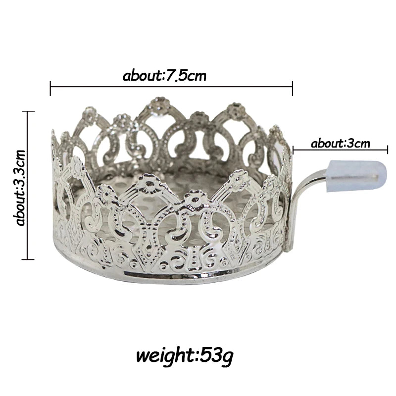 1PC Hookah Heat Management Crown Charcoal Holder Heat Keeper Shisha Nargile Sheesha Narguile Chicha Hookah Accessories