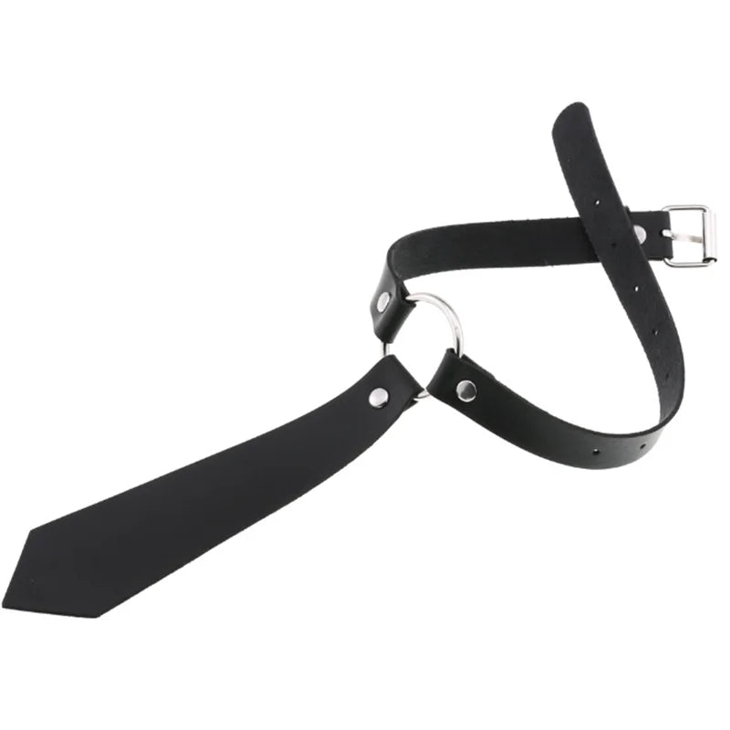 Punk Chain Heart Choker Collar