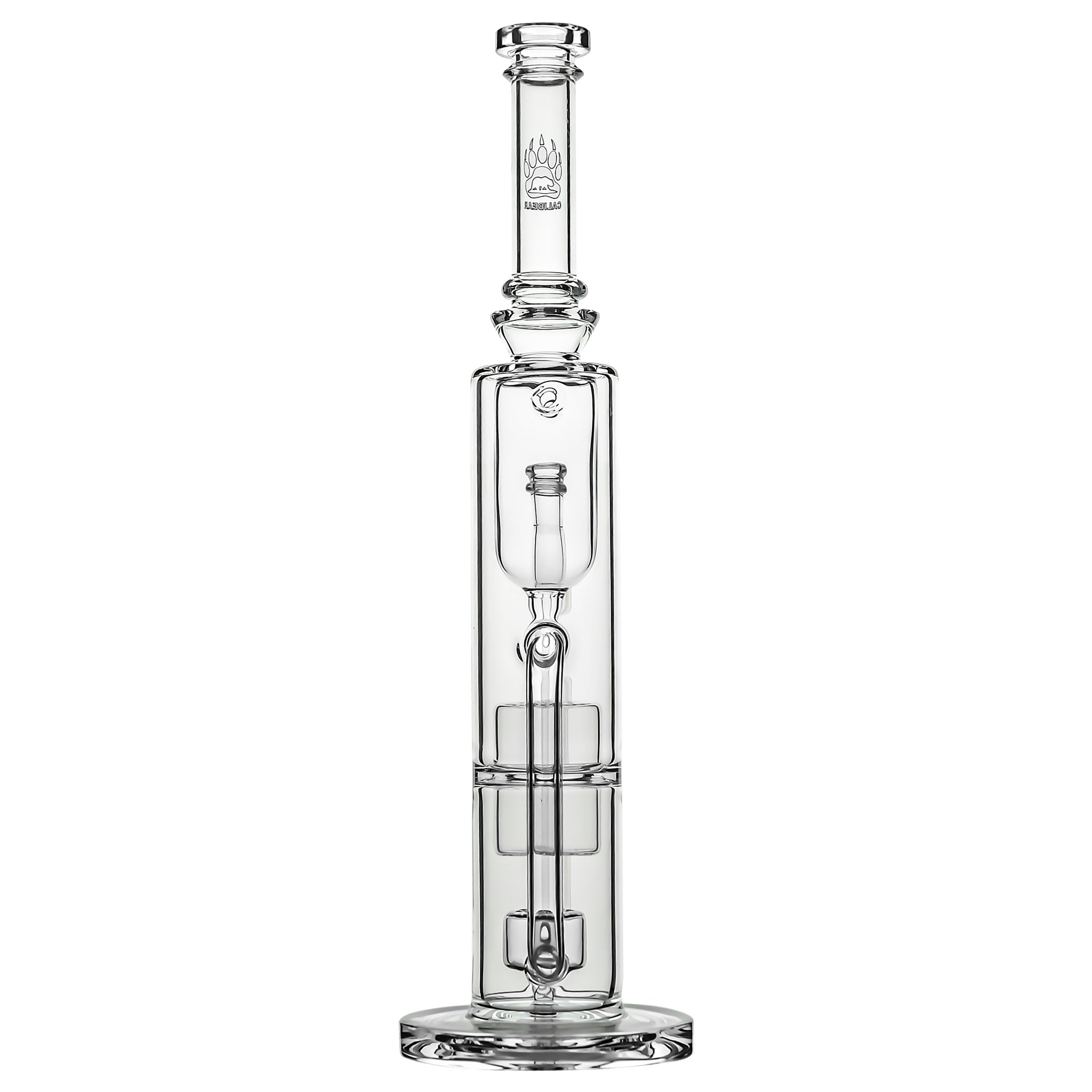 Calibear Pillar Flower Of Life Klein Bong