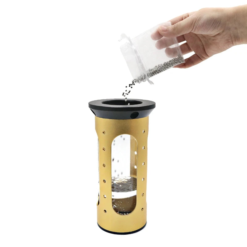 500pcs Hookah Accessory Narguile Tea Stains Clean Glass Bottle Cleaning Ball Pellets Stainless Steel Bead Shisha Et Accessories