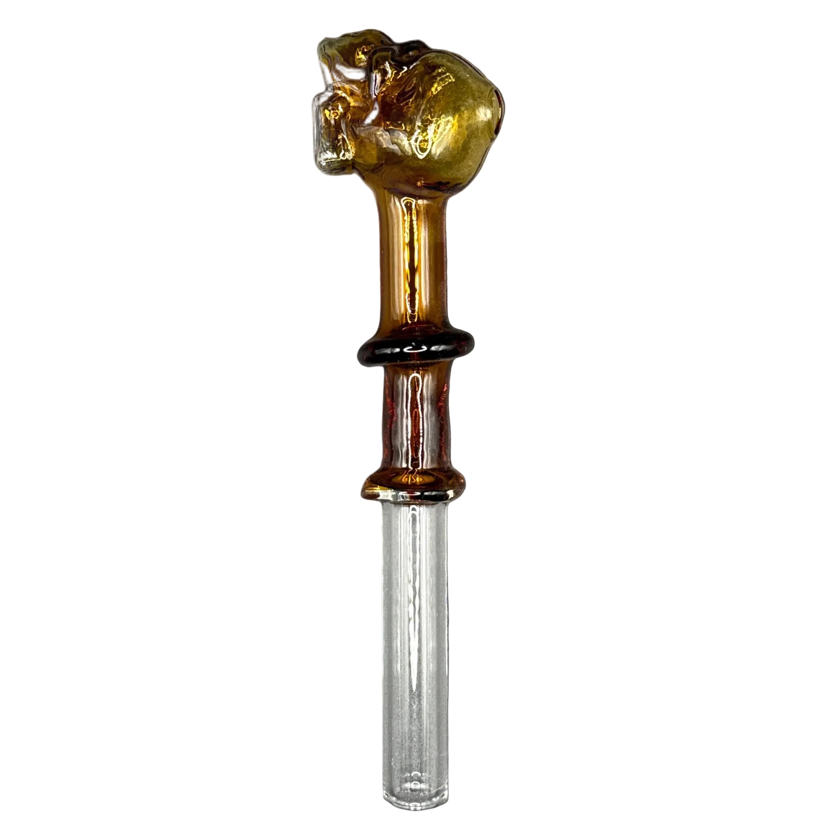 Oil Burner Skull (4 Inch) “Yellow”