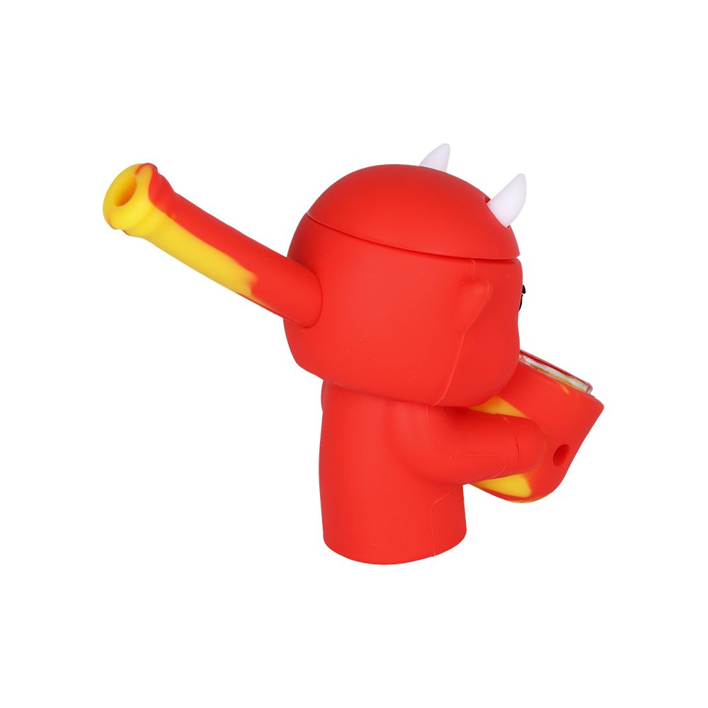 SeshGear Silicone Squad Secret Stash Hand Pipes 8ct - 4" / Assorted Designs