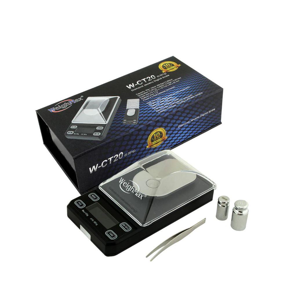 WeighMax W-CT20 Diamond Jewelry Digital Scale – 20g x 0.001g