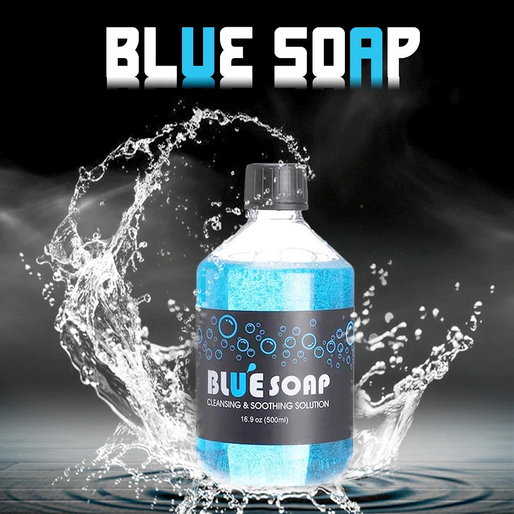 KVM Tattoo Blue Soap