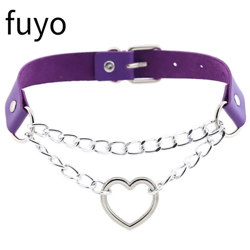 Punk Cat Ear Choker Collar