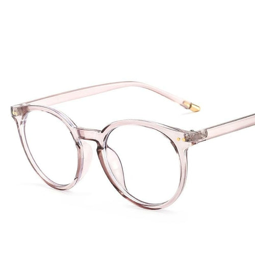 Oversized Round Blue-Light Glasses