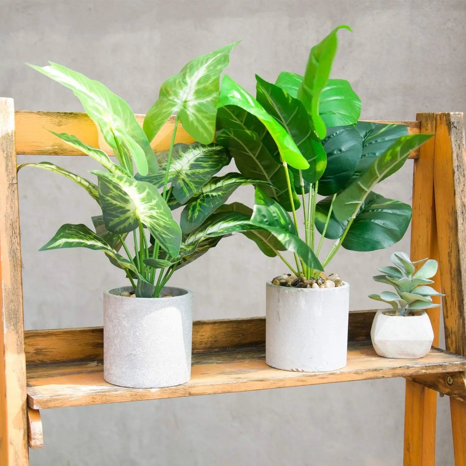 2 Pack Artificial Tropical Plants