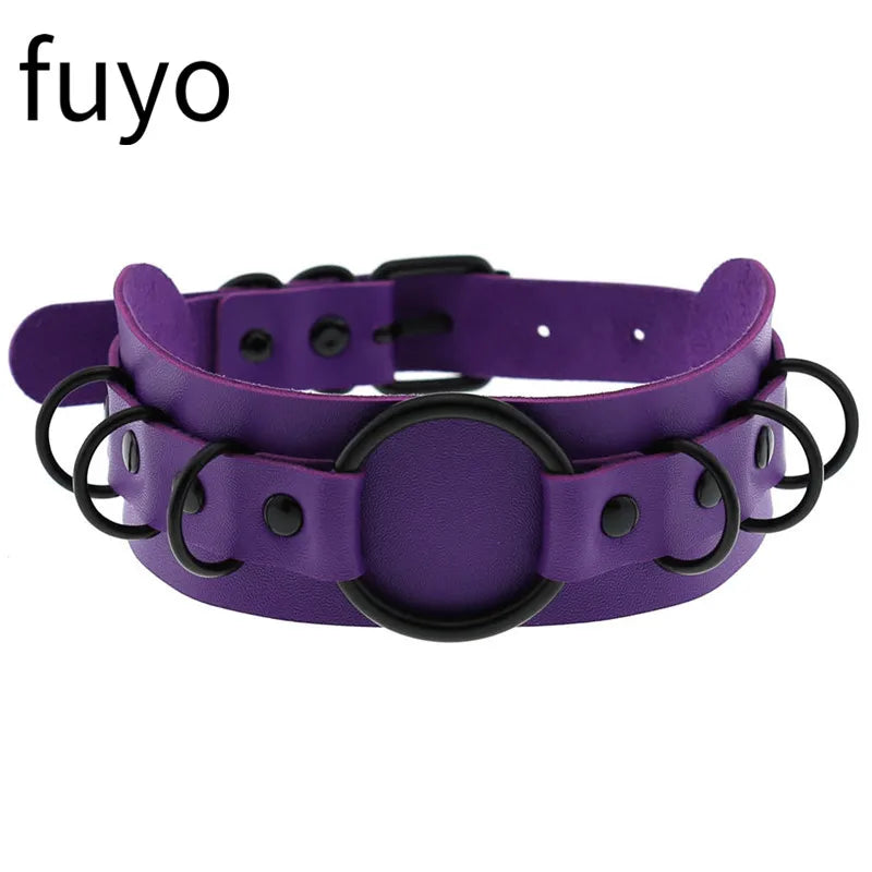 Punk Cat Ear Choker Collar