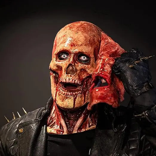 Double-Layer Halloween Costume Mask