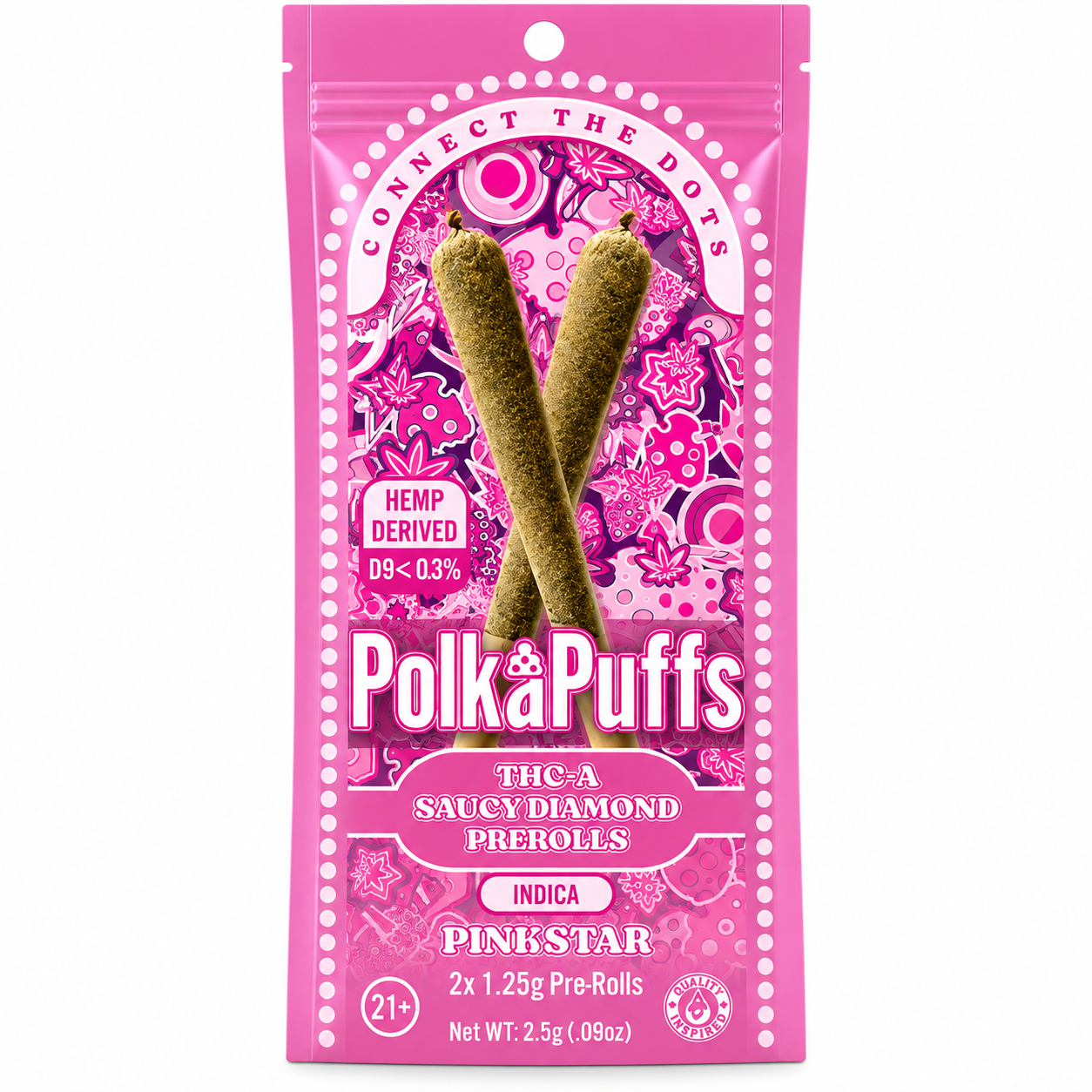 PolkaPuffs 1.25g THCA Pre-Rolls
