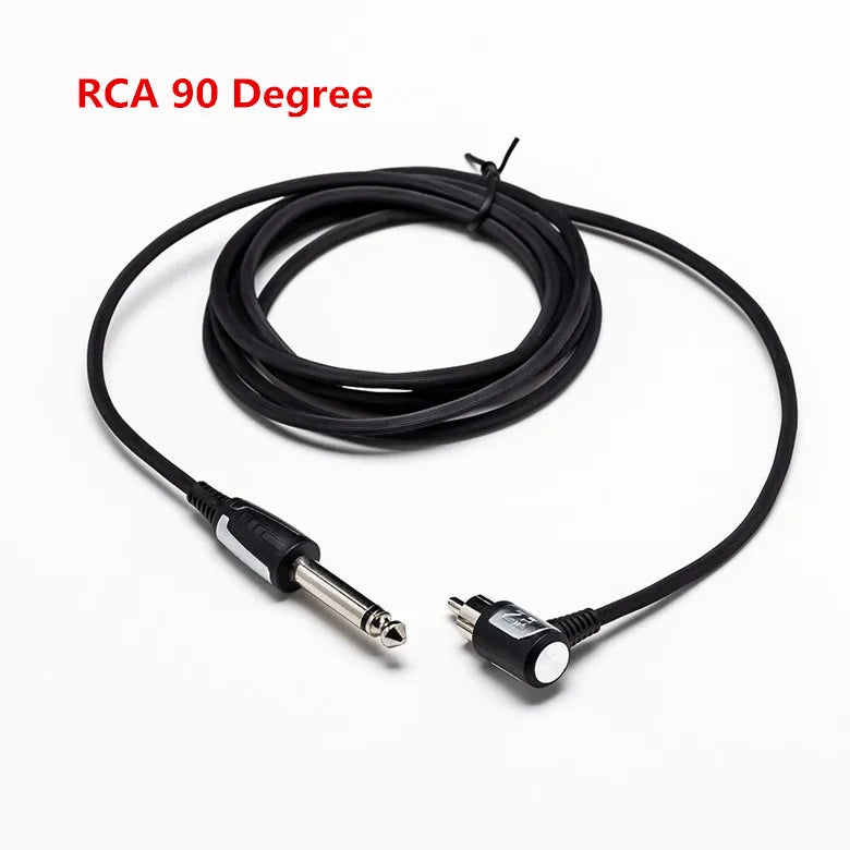 EZ Master Pro Tattoo Clip Cord connection RCA/DC/Hawk Style Cord  Silicone Jacket Cable for Tattoo machine and power supply 1pcs