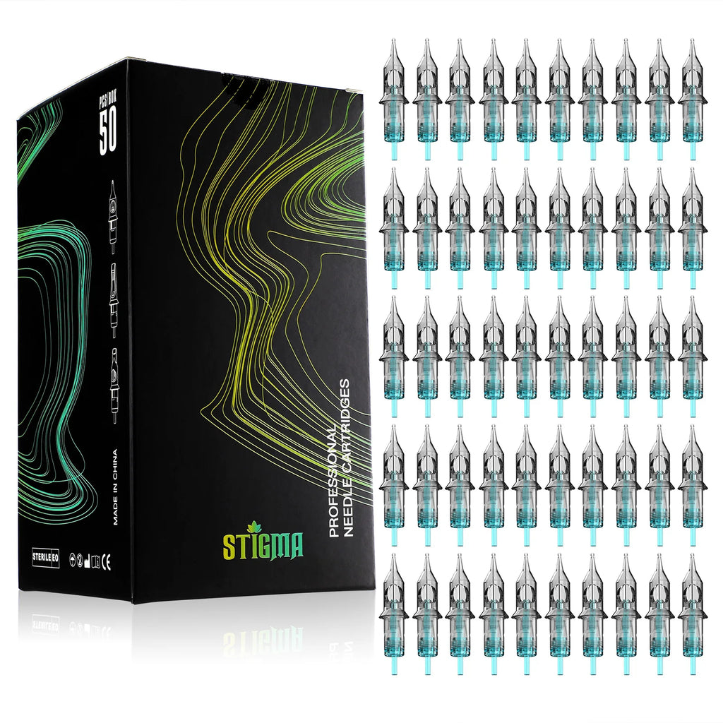 Stigma 20Pcs Disposable Tattoo Cartridges Needles RL/RS/RM 0.3MM 0.35MM