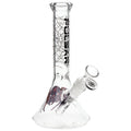Pulsar Eyes of 100 Beaker Glass Water Pipe - 8.75" / 14mm F