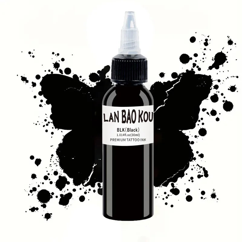 2-Pack 30ml Black Tattoo Ink