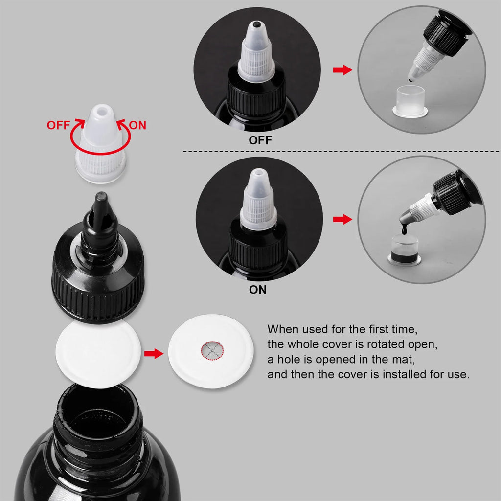 Hawink Premium Black Tattoo Ink
