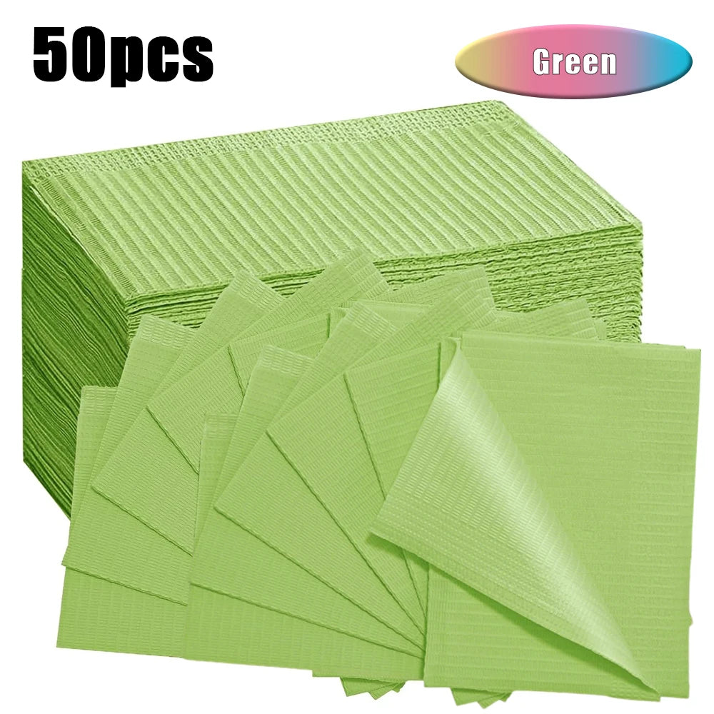 100/50/5pcs Disposable Waterproof Tattoo Clean Pad Wipes Dental