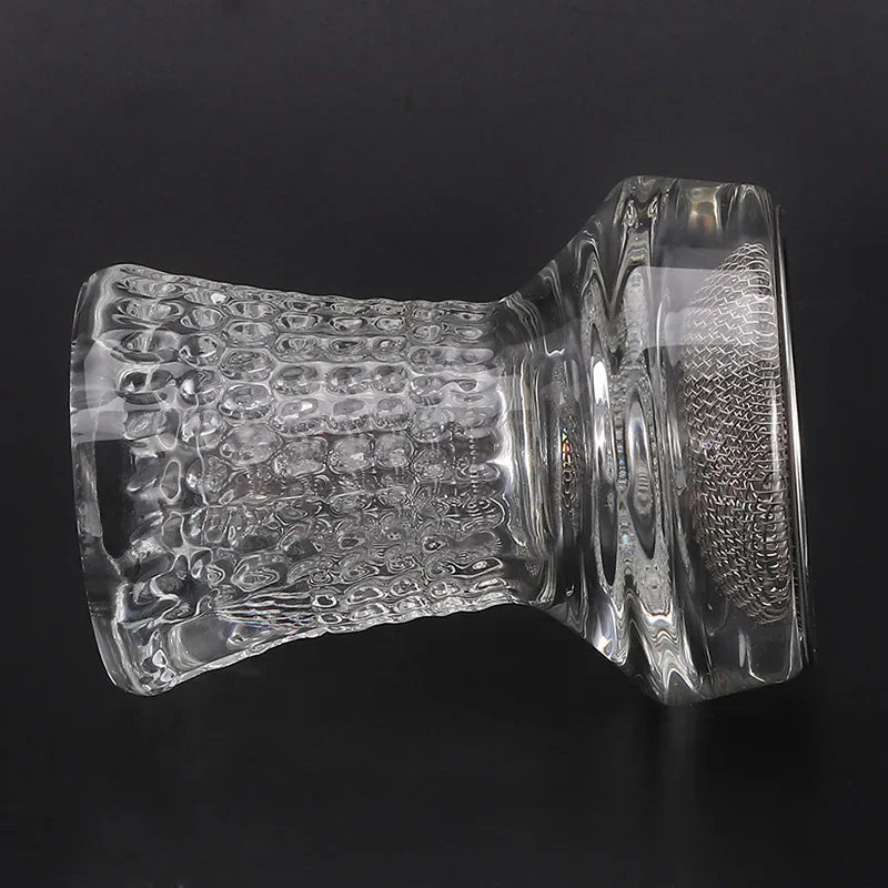 Glass Shisha Hookah Bowl with Net Nargile Sheesha Narguile Chicha Cachimbas Hookah Flavor Bowl Hookah Shisha Flavor Holder Bowl
