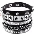 3Pcs/Set Leather Bracelet