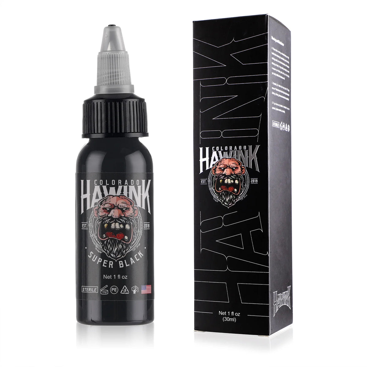 Hawink Premium Black Tattoo Ink