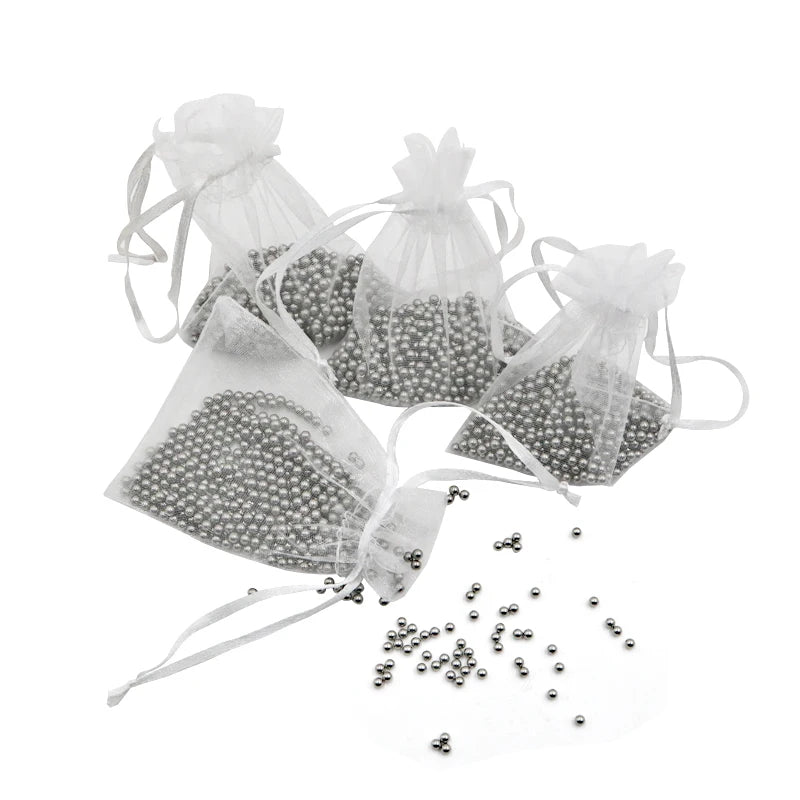 500pcs Hookah Accessory Narguile Tea Stains Clean Glass Bottle Cleaning Ball Pellets Stainless Steel Bead Shisha Et Accessories