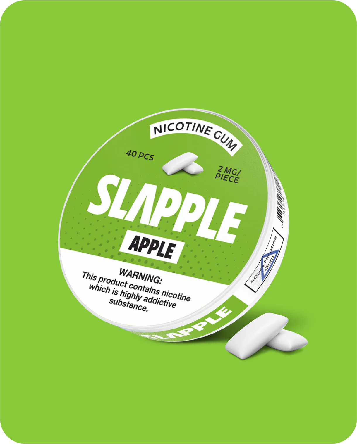 Slapple Nicotine Gum 40ct